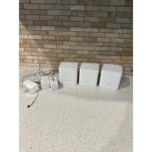 Tenda Nova AC1200 Whole Home Mesh WiFi System Router,  3-Piece Mesh3f - Picture 1 of 4